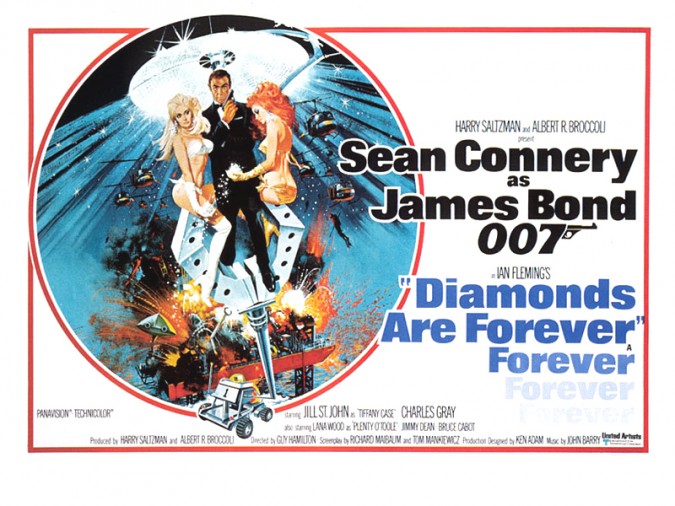 Diamonds Are Forever movie poster
