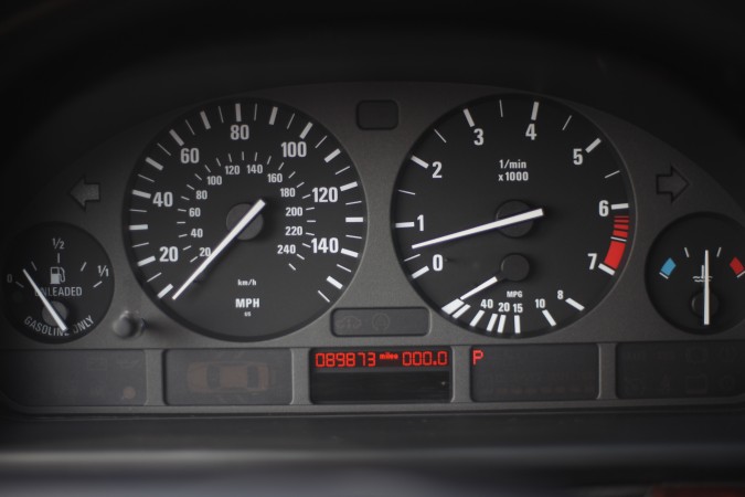 Odometer for Kevin's BMW 525i