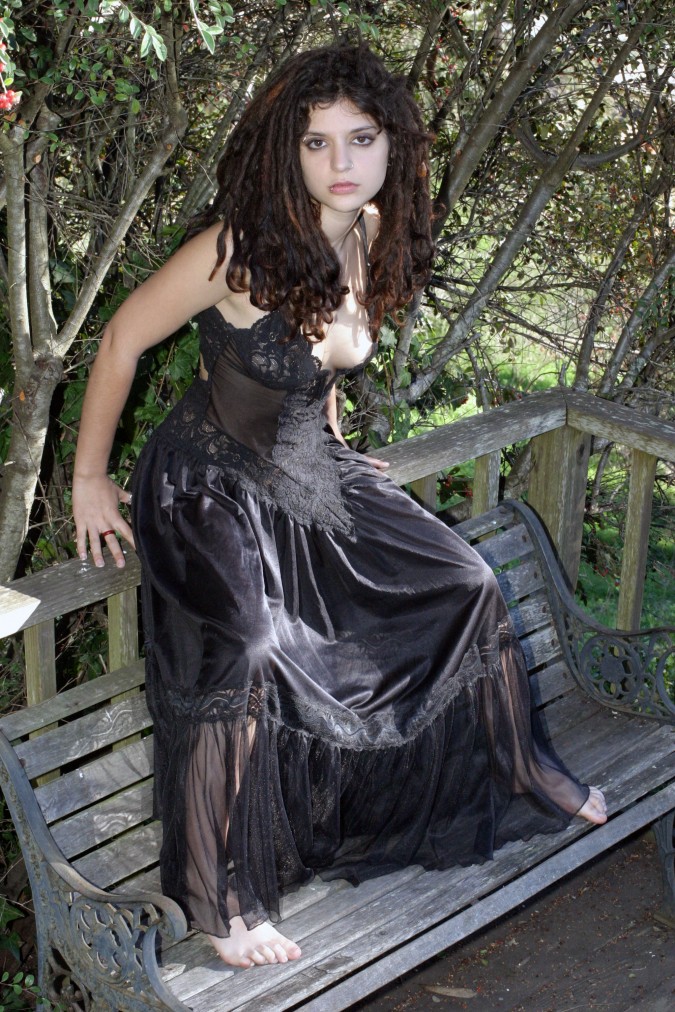 Aedrea Androus photographed by Kevin Warnock, 2004