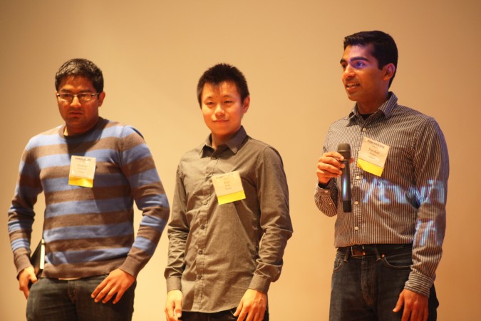 Sridatta Thatipamala, Eric Zhang and Darshan Shankar of Flotype.com