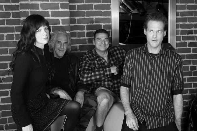 Rachel Thoele, Ted Falconi, Steve DePace and Bruce Loose of Flipper, March 2, 2012, Oakland, California. Photo by Kevin Warnock.