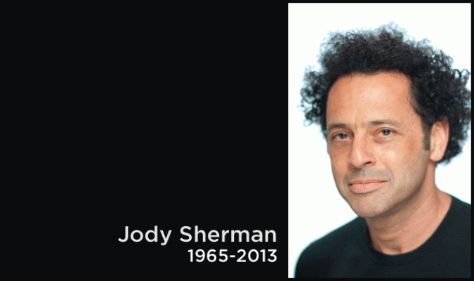 JodySherman, 1965-2013. Photo from http://tech.co