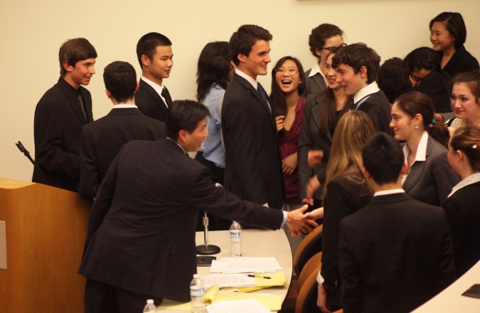 Havel Weidner and others at San Francisco Mock Trial, February 23, 2012. Photo by Kevin Warnock. Havel Weidner and others at San Francisco Mock Trial, February 23, 2012. Photo by Kevin Warnock.