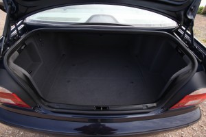 Trunk of Kevin's BMW 525i