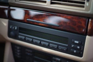 BMW 525i audio system