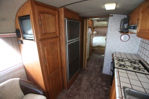 1967 MCI 5A Challenger, TV, refrigerator, closets and shower stall